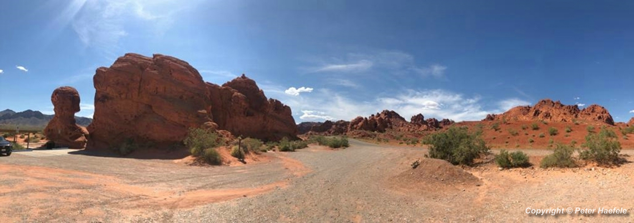 Roadtrip USA - Valley of Fire State Park - Nevada - Panorama